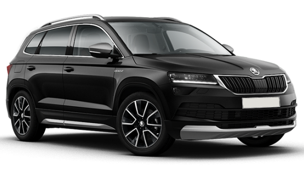 Skoda Karoq в цвете Deep black