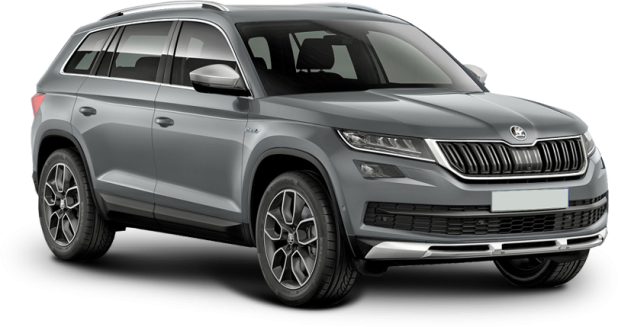 Skoda Kodiaq Scout в цвете gray