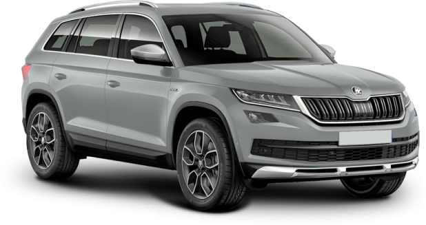 Skoda Kodiaq Scout в цвете grey