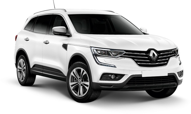 Renault Koleos в цвете белый лёд