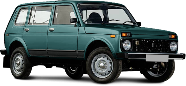 Lada 4x4 5 дв. в цвете green