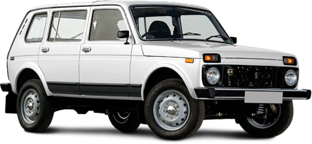 Lada 4x4 5 дв. в цвете white