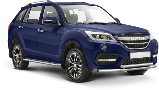 Lifan X60 в цвете blue