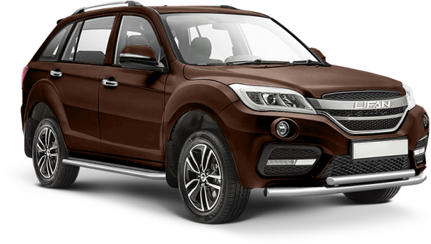 Lifan X60 в цвете brown