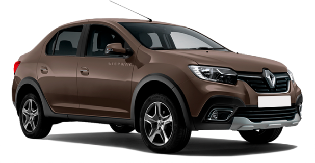 Renault Logan Stepway в цвете brown