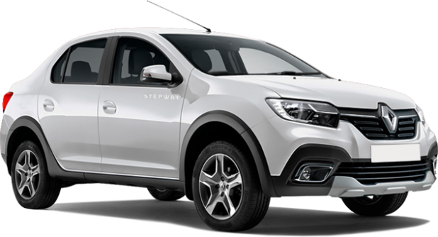 Renault Logan Stepway в цвете white