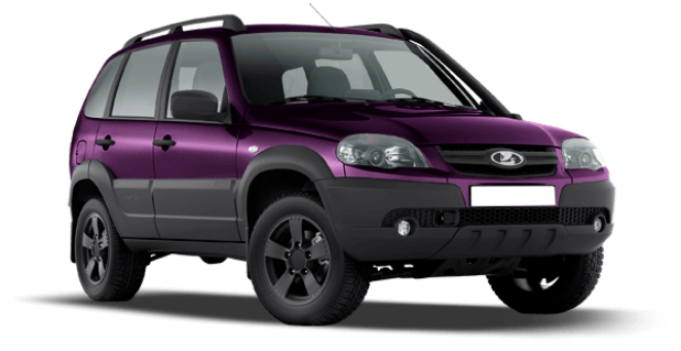 Lada Niva Off-Road в цвете ﻿Дикая слива