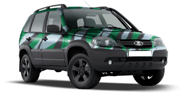 Lada Niva Off-Road в цвете ﻿Рыбак