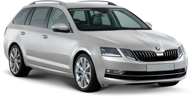 Skoda Octavia Combi в цвете gray