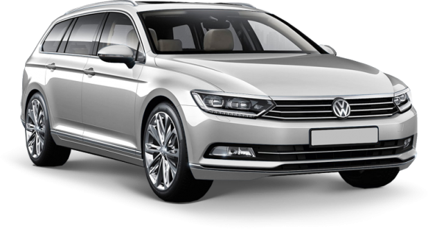 Volkswagen Passat Variant в цвете silver