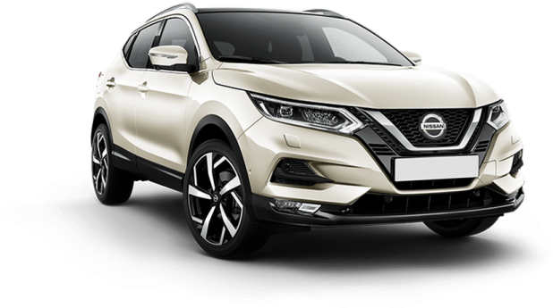 Nissan New Qashqai в цвете белый ледниковый