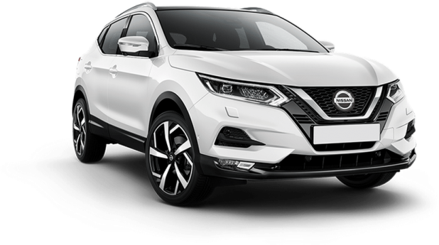 Nissan New Qashqai в цвете белый