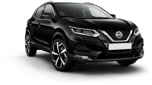 Nissan New Qashqai в цвете чёрный