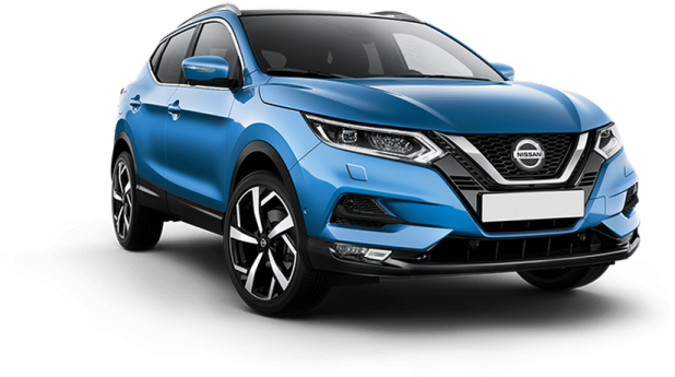 Nissan New Qashqai в цвете синий