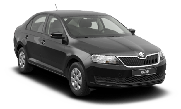 Skoda Rapid Monte Carlo в цвете Черный Deep перламутр