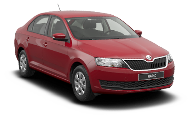 Skoda Rapid Monte Carlo в цвете Красный Tornado