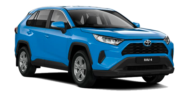 Toyota RAV 4 2019 в цвете Бирюзовый, металлик