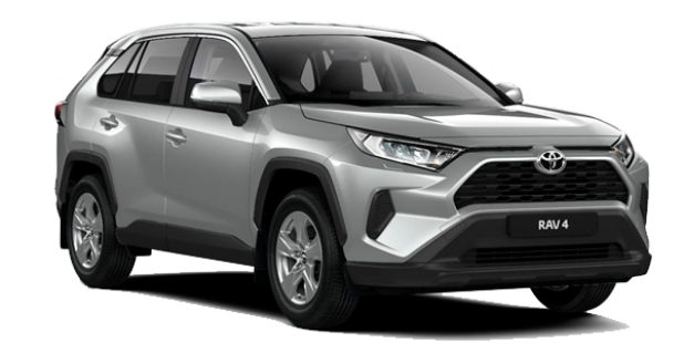 Toyota RAV 4 2019 в цвете Серебристый, металлик