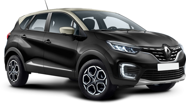 Renault Kaptur New в цвете черный металлик с бежевой крышей