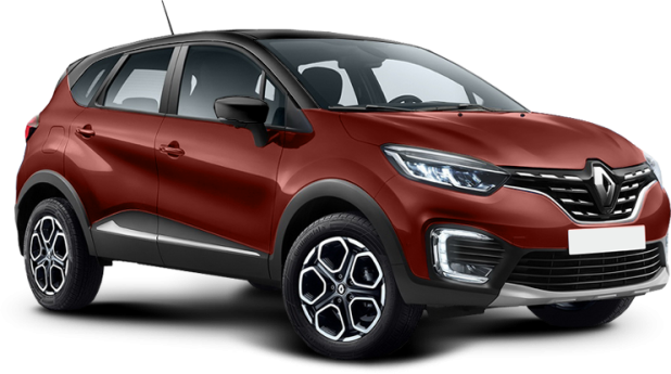 Renault Kaptur New в цвете красный металлик с черной крышей