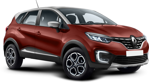 Renault Kaptur New в цвете красный металлик с серебряной крышей