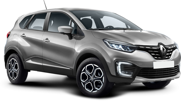 Renault Kaptur New в цвете темно серый металлик с серебристой крышей