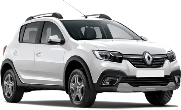 Renault New Sandero Stepway в цвете белый лёд