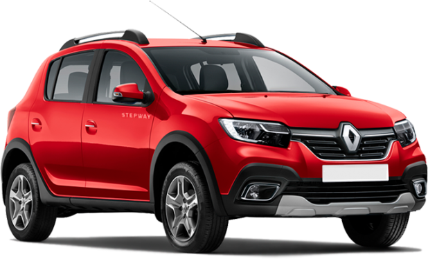 Renault New Sandero Stepway в цвете красный