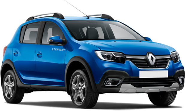 Renault New Sandero Stepway в цвете лазурный