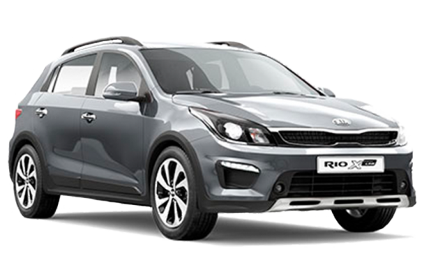 Kia Rio X-Line в цвете Urban Grey (U4G)