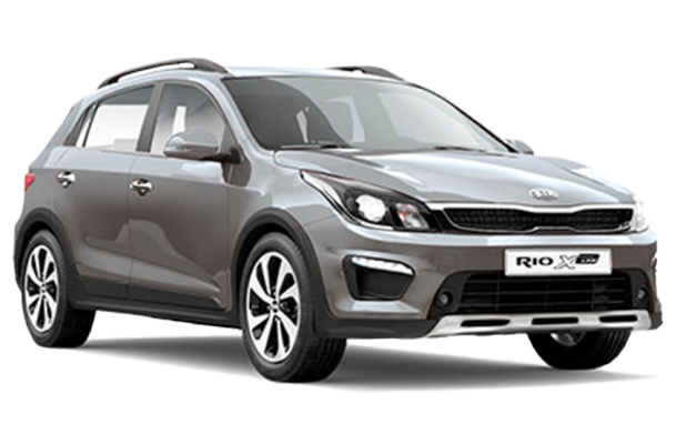 Kia Rio X-Line в цвете Ice Wine (W4Y)