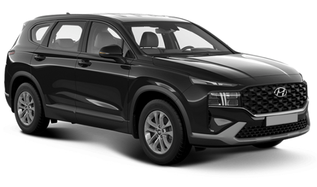 Hyundai New Santa Fe в цвете Phantom Black