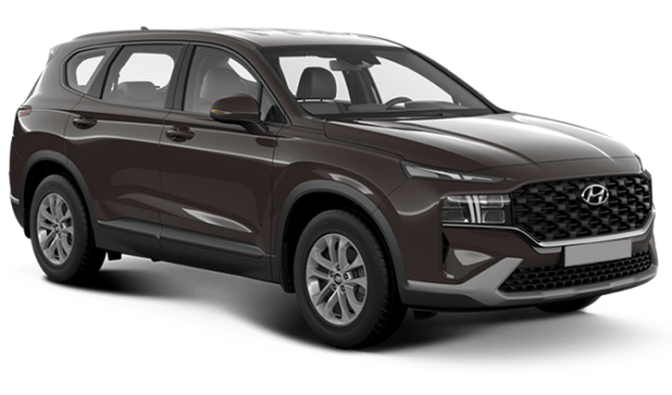 Hyundai New Santa Fe в цвете Taiga Brown