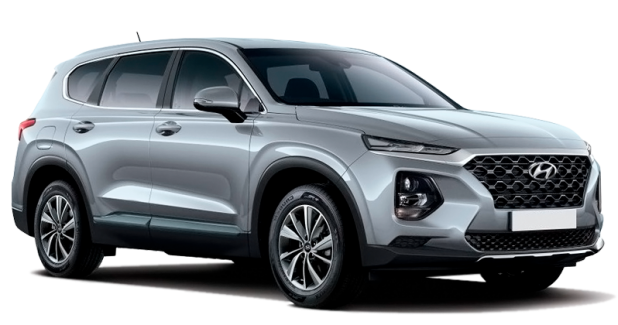 Hyundai Santa Fe в цвете Silver