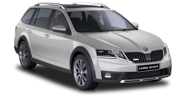 Skoda Octavia Scout 2018 в цвете Silver