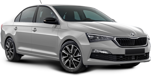 Skoda Rapid New в цвете reflex silver