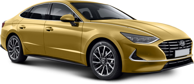 Hyundai Sonata New в цвете glowing yellow (w2b)