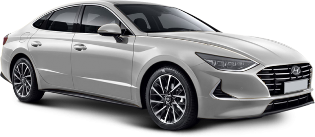 Hyundai Sonata New в цвете shimmering silver (r2t)