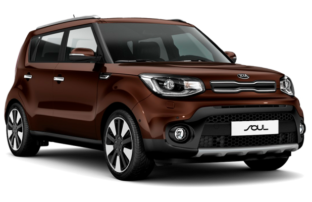 Kia Soul в цвете Russet Brown (AAW)