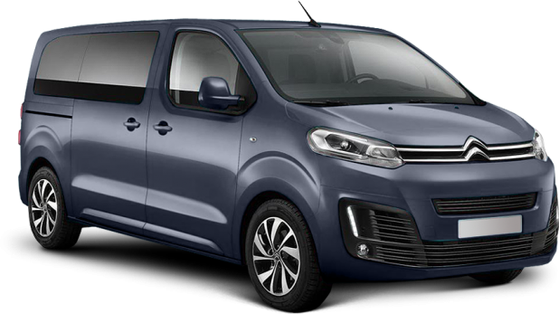 Citroen Spacetourer в цвете imperial blue