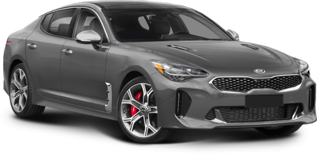 Kia Stinger в цвете pantera metal (p2m)