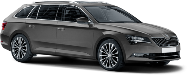 Skoda Superb Combi в цвете gray