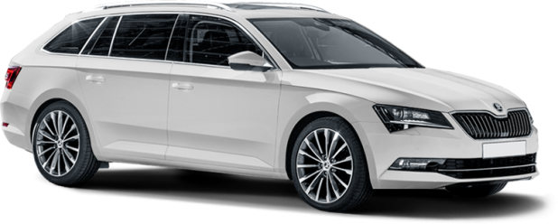 Skoda Superb Combi в цвете silver