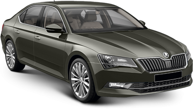 Skoda Superb в цвете amazonian