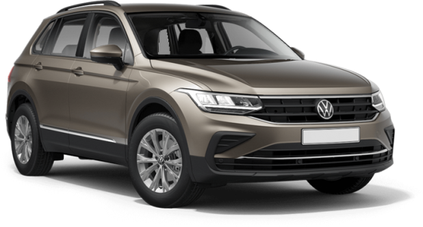 Volkswagen Tiguan New в цвете коричневый