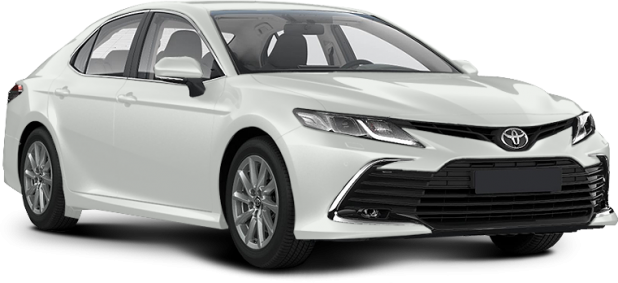 Toyota Camry New в цвете белый неметаллик (040)