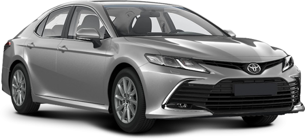 Toyota Camry New в цвете серебристый металлик