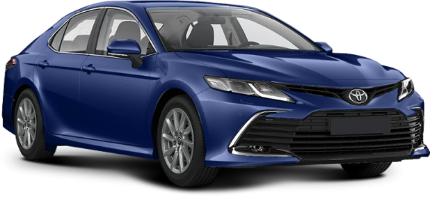 Toyota Camry New в цвете синий металлик