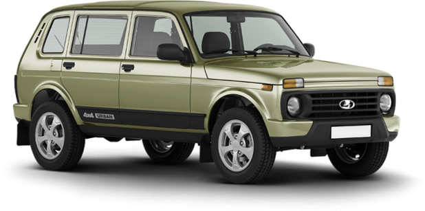 Lada 4x4 Urban 5 дв. в цвете green