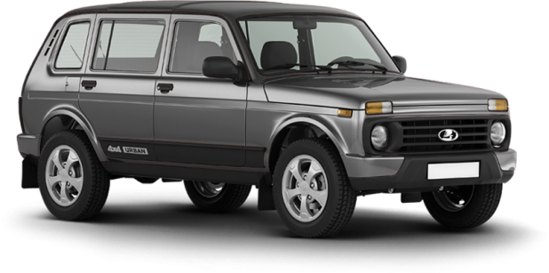 Lada 4x4 Urban 5 дв. в цвете grey